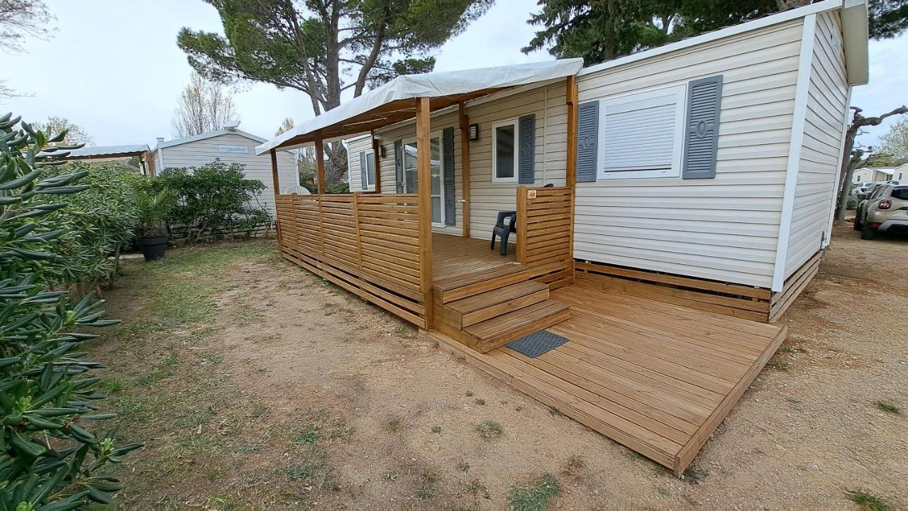 Mobile Home Climatise 3 Chambres A Narbonne Plage Exteriér fotografie