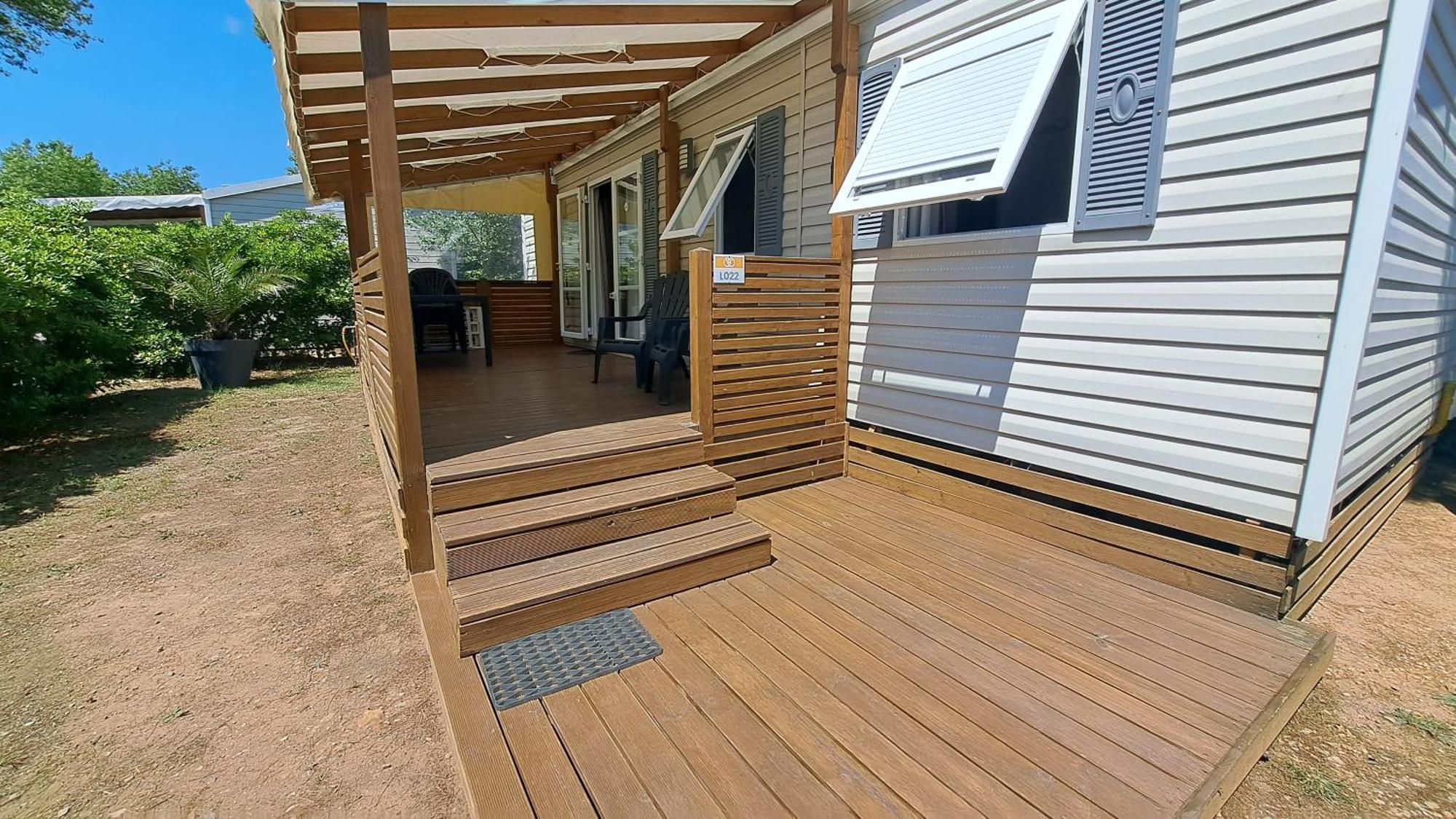 Mobile Home Climatise 3 Chambres A Narbonne Plage Exteriér fotografie